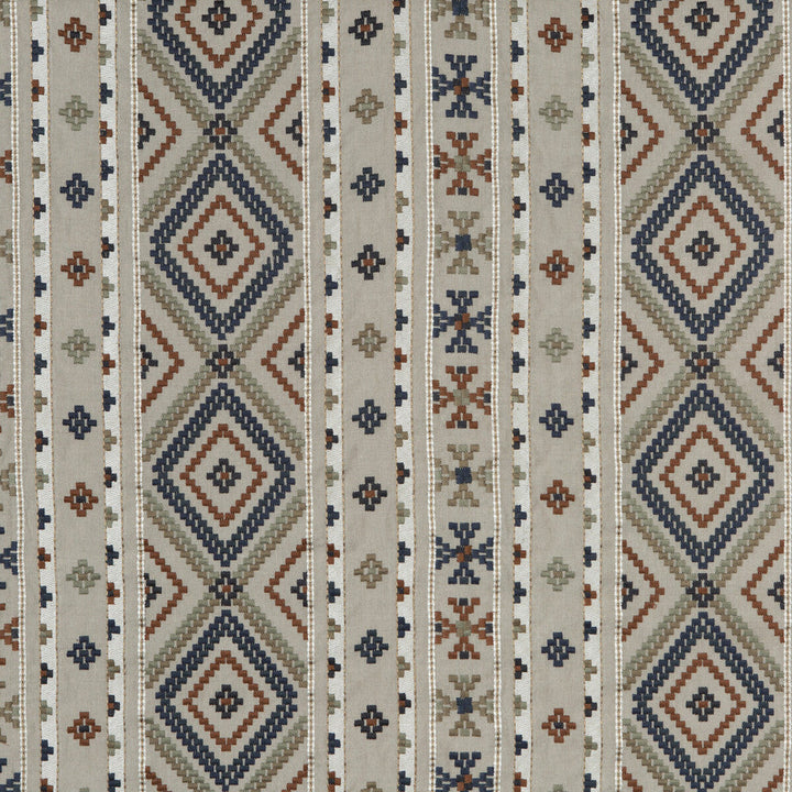 Shaftesbury Blue/Lovat by Mulberry Fabric Mulberry Fabric Shaftesbury Blue/LovatFabric BOHEMIAN ROMANCE LINEN - 53%;POLYESTER - 28%;VISCOSE - 19% India </p><p>Repeat: H: 25.61, V: 12.214 51.22 - Fabric Carolina -