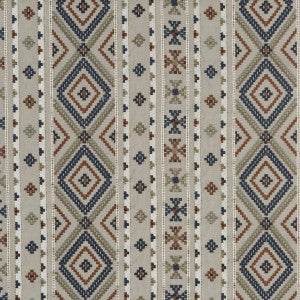 Mulberry Fabric Shaftesbury Blue/Lovat