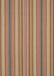Mulberry Fabric Tapton Stripe Teal/Russet