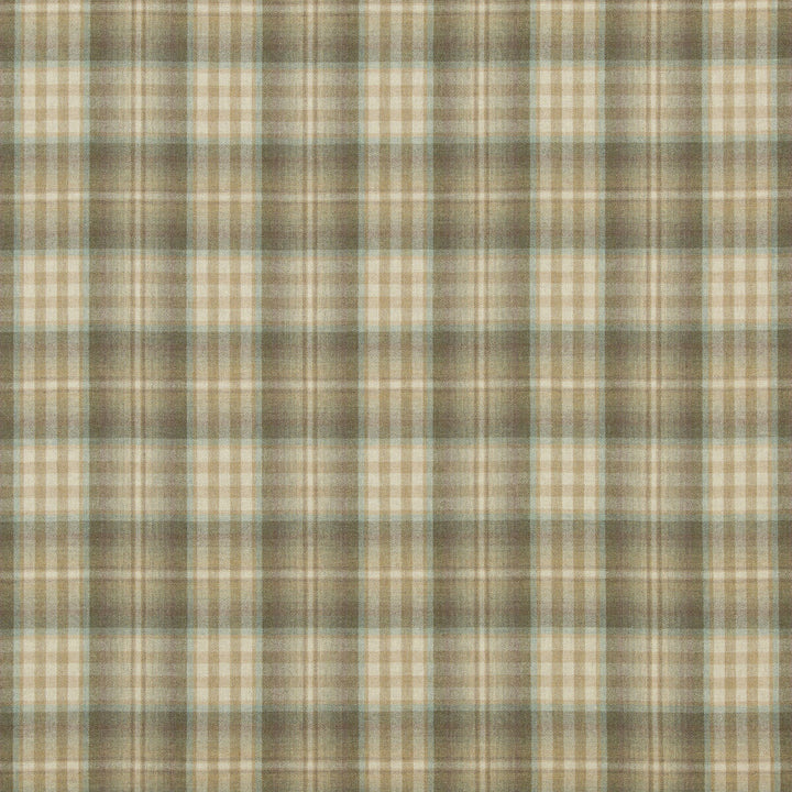 Nevis Sage/Aqua by Mulberry Designer Fabric FESTIVAL WOOL - 100% United Kingdom HEAVY Horizontal: 9.85 and Vertical: 11.032 59.1 - Swanky Fabrics -