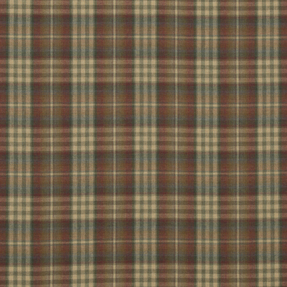 Nevis Red/Green by Mulberry Fabric Mulberry Fabric Nevis Red/GreenFabric FESTIVAL WOOL - 100% United Kingdom </p><p>Repeat: H: 9.85, V: 11.032 59.1 - Fabric Carolina -