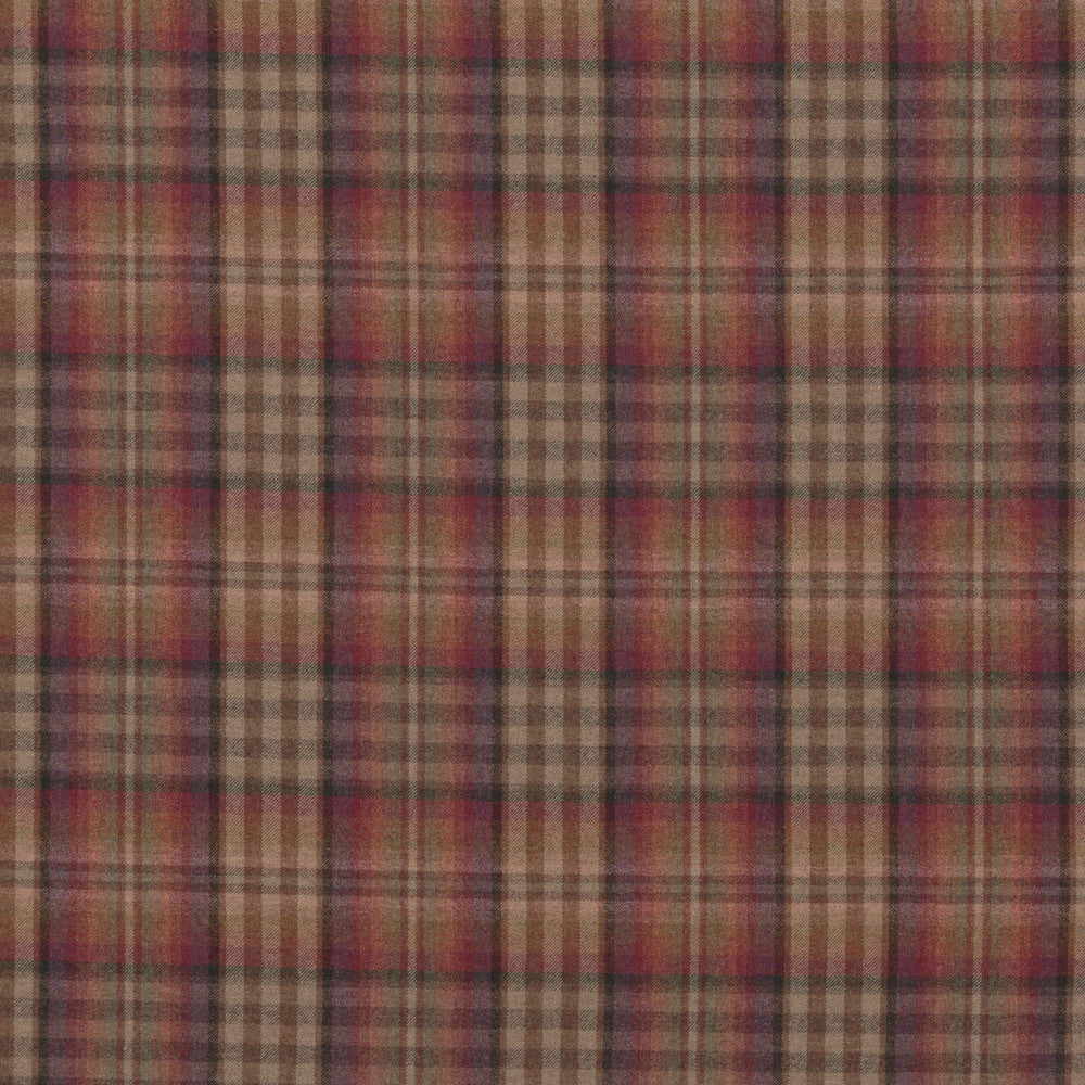 Nevis Russet/Mauve by Mulberry Fabric Mulberry Fabric Nevis Russet/MauveFabric FESTIVAL WOOL - 100% United Kingdom </p><p>Repeat: H: 9.85, V: 11.032 59.1 - Fabric Carolina -