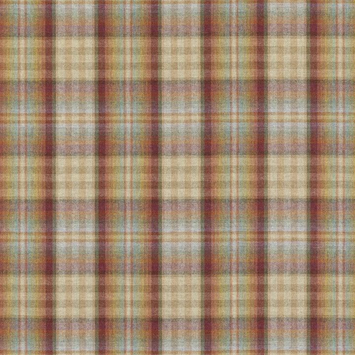 Nevis Red/ Stone by Mulberry Designer Fabric MULBERRY WOOLS IV WOOL - 100% United Kingdom HEAVY Horizontal: 9.85 and Vertical: 11.032 59.1 - Swanky Fabrics -