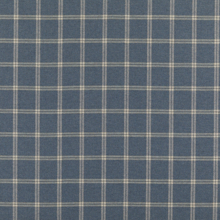 Walton Indigo by Mulberry Designer Fabric MODERN COUNTRY MERINO WOOL - 50%;WOOL - 50% United Kingdom Horizontal: 3.94 and Vertical: 3.94 59.1 - Swanky Fabrics -
