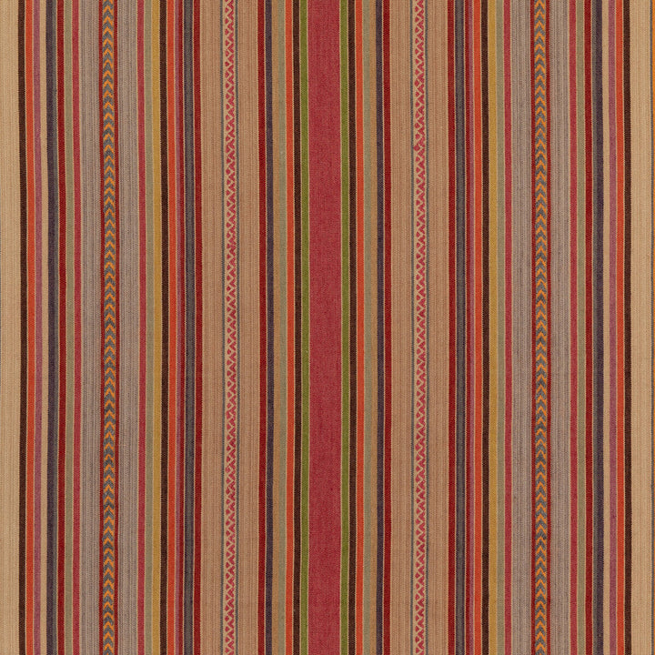 Art Stripe Multi by Mulberry Designer Fabric MODERN COUNTRY II COTTON - 65%;JUTE - 35% India - Horizontal: 53.978 and Vertical: - 53.978 - Swanky Fabrics -
