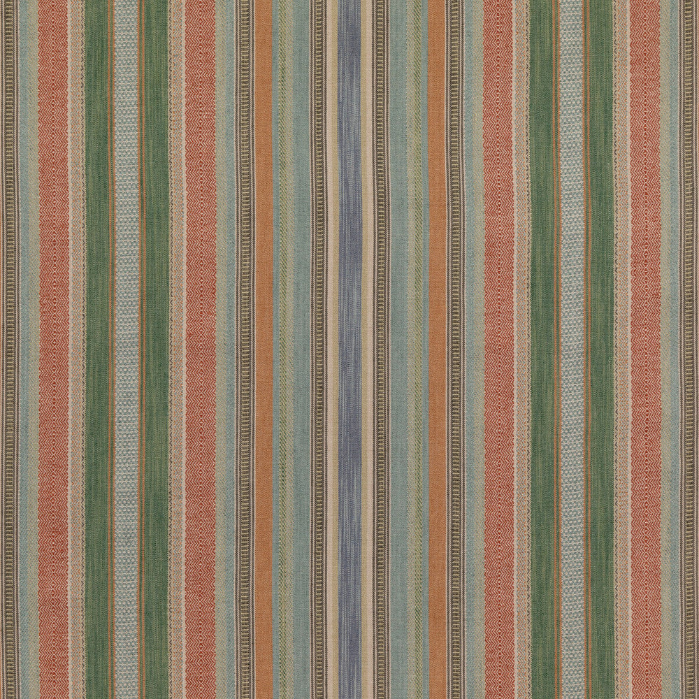 Rustic Stripe Spice by Mulberry Designer Fabric MODERN COUNTRY I COTTON - 65%;JUTE - 35% India - Horizontal: 26.004 and Vertical: - 52.008 - Swanky Fabrics -