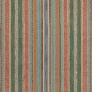 Mulberry Fabric Rustic Stripe Spice
