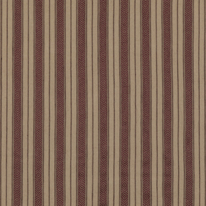 Cowdray Stripe Plum by Mulberry Fabric Mulberry Fabric Cowdray Stripe PlumFabric MULBERRY STRIPES II COTTON - 70%;JUTE - 30% India </p><p>Repeat: H: 3.94, V: 51.22 - Fabric Carolina -