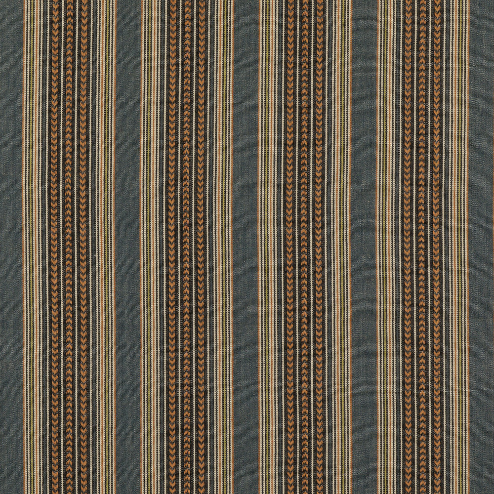 Berber Stripe Denim by Mulberry Fabric Mulberry Fabric Berber Stripe DenimFabric MULBERRY STRIPES II COTTON - 68%;JUTE - 32% India </p><p>Repeat: H: 8.865, V: 52.796 - Fabric Carolina -