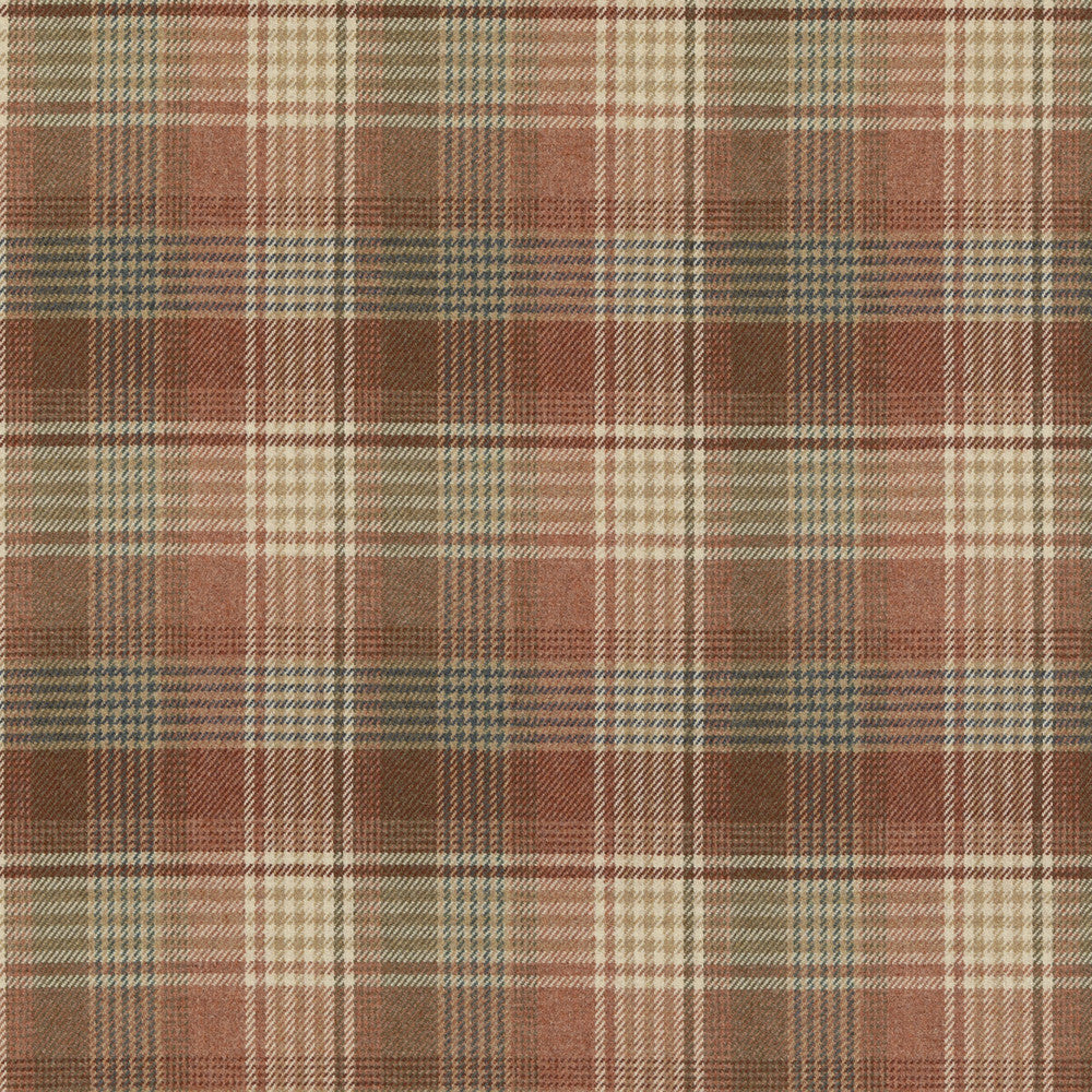 Braemar Russet by Mulberry Fabric Mulberry Fabric Braemar RussetFabric MULBERRY WOOLS IV WOOL - 100% United Kingdom </p><p>Repeat: H: 9.85, V: 12.214 59.1 - Fabric Carolina -