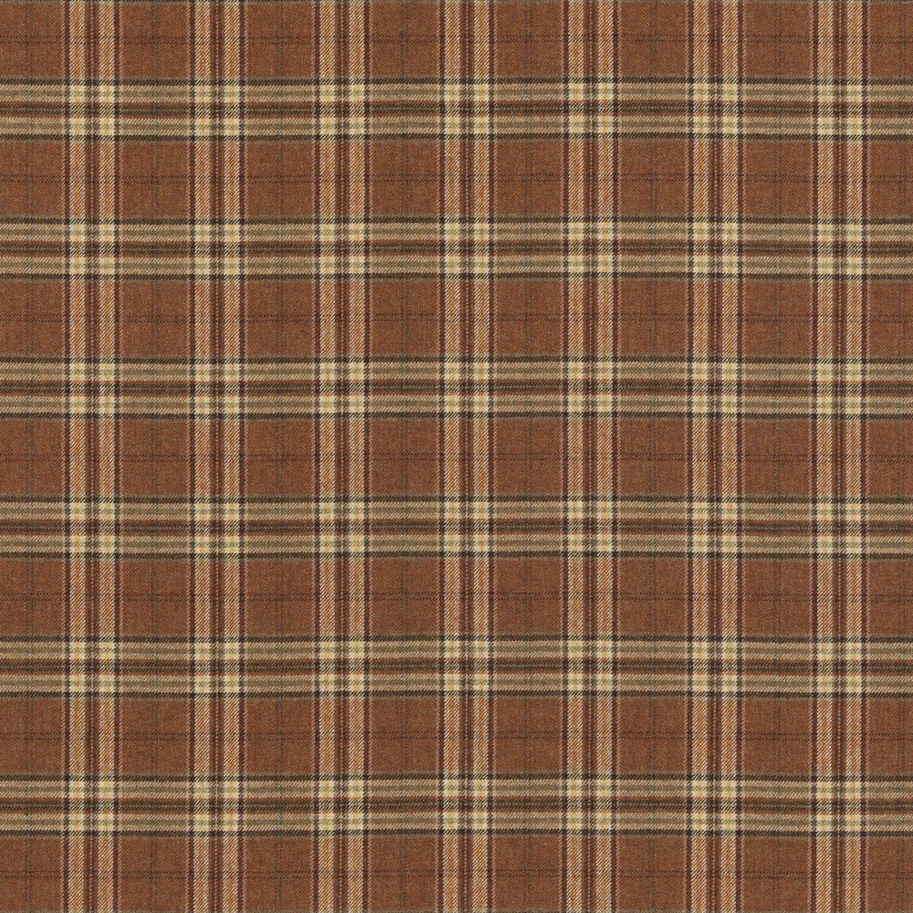 Ghillie Russet by Mulberry Fabric Mulberry Fabric Ghillie RussetFabric MULBERRY WOOLS IV WOOL - 100% United Kingdom </p><p>Repeat: H: 4.4522, V: 4.728 57.918 - Fabric Carolina -