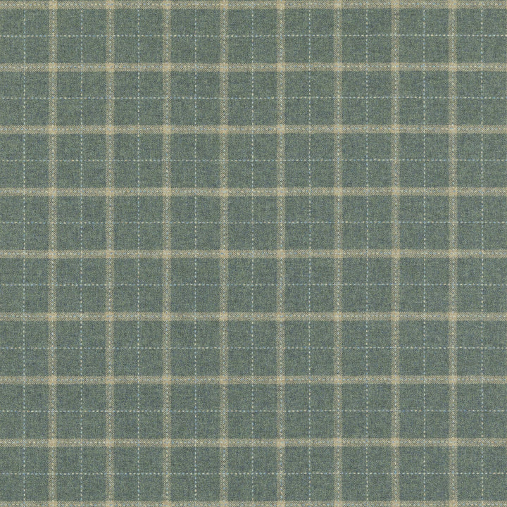 Bowmont Teal by Mulberry Designer Fabric MULBERRY WOOLS IV WOOL - 100% United Kingdom MEDIUM Horizontal: 3.546 and Vertical: 3.94 56.736 - Swanky Fabrics -