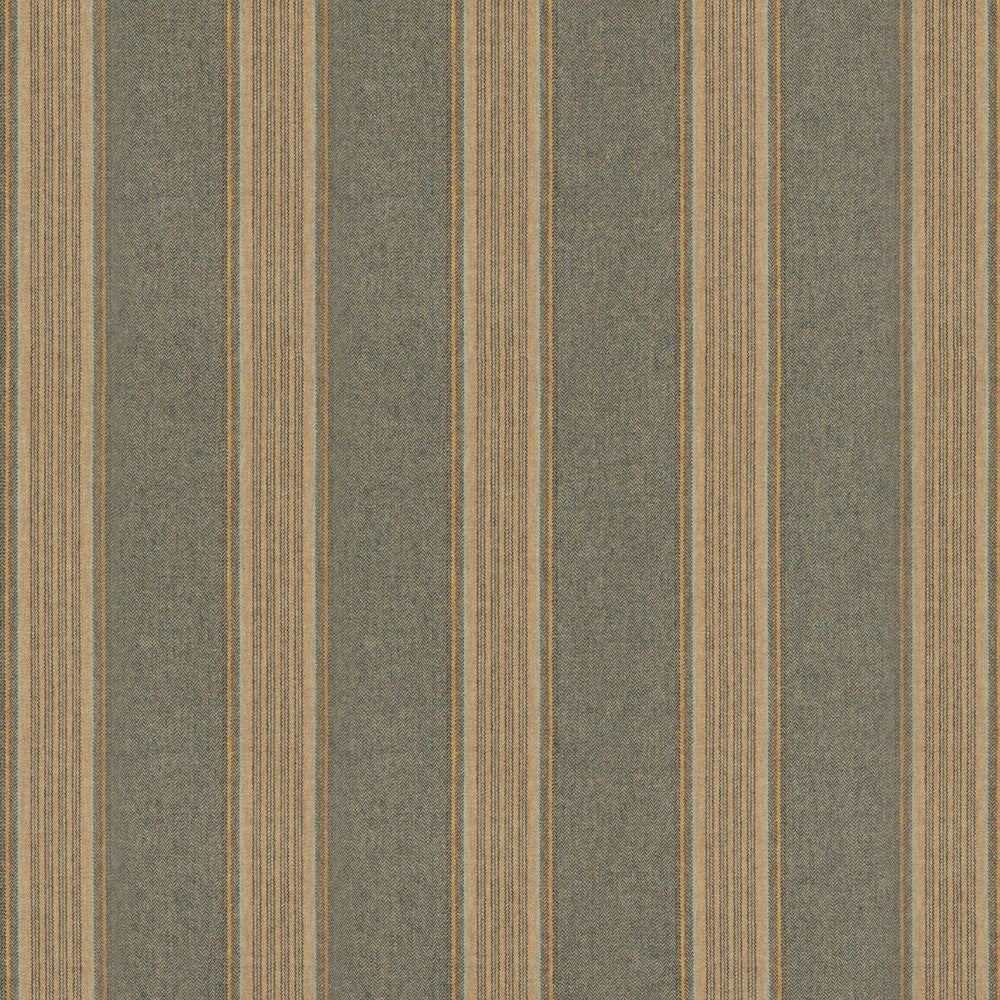 Moray Stripe Teal by Mulberry Designer Fabric MULBERRY WOOLS IV WOOL - 100% United Kingdom MEDIUM Horizontal: 7.88 and Vertical: 55.16 - Swanky Fabrics -