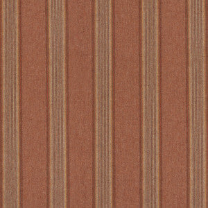 Mulberry Fabric Moray Stripe Russet