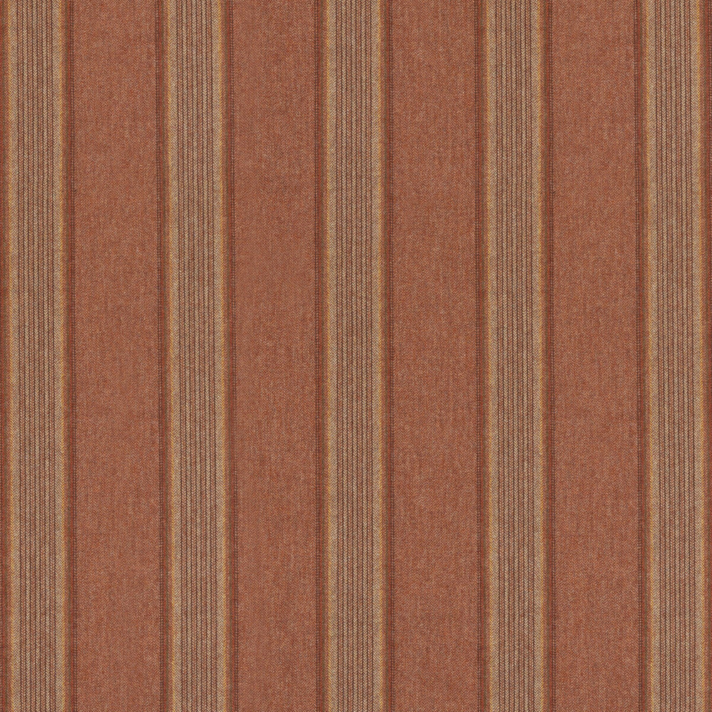 Moray Stripe Russet by Mulberry Fabric Mulberry Fabric Moray Stripe RussetFabric MULBERRY WOOLS IV WOOL - 100% United Kingdom </p><p>Repeat: H: 7.88, V: 55.16 - Fabric Carolina -