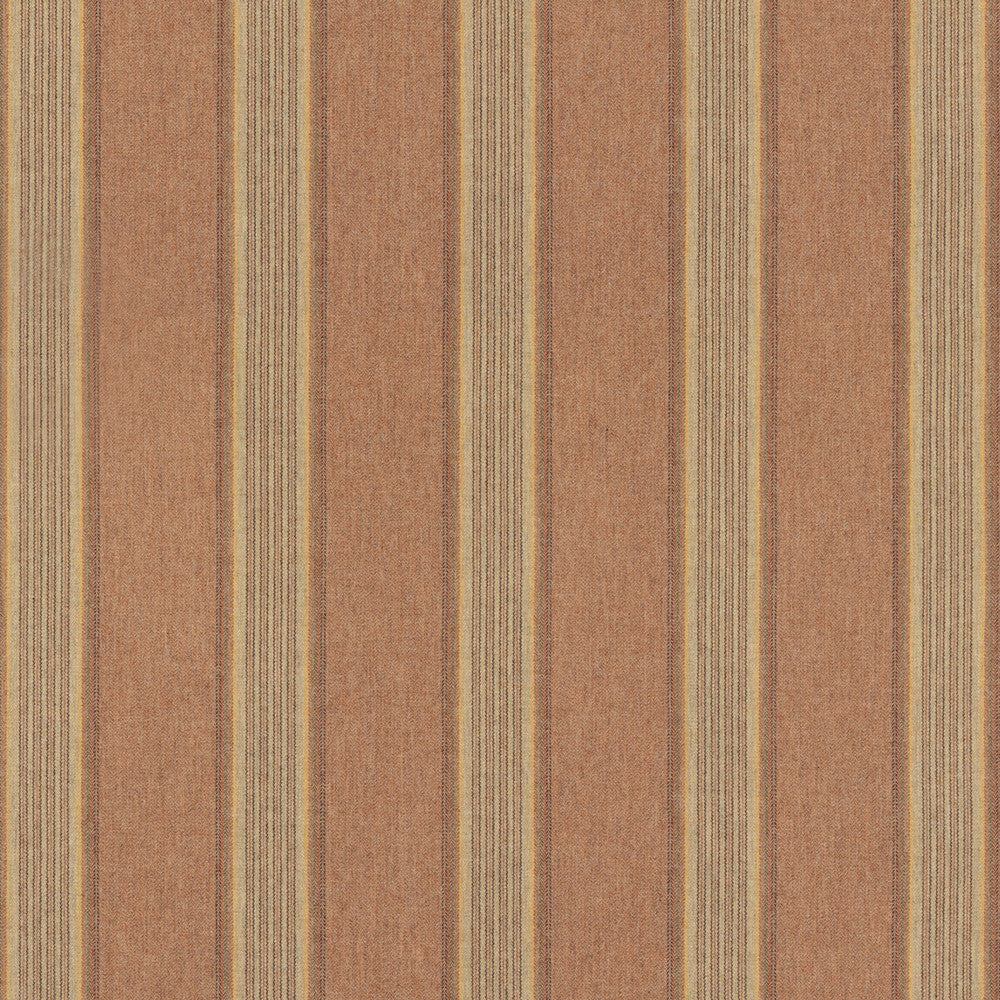 Moray Stripe Rose/Sand by Mulberry Designer Fabric MULBERRY WOOLS IV WOOL - 100% United Kingdom MEDIUM Horizontal: 7.88 and Vertical: 55.16 - Swanky Fabrics -