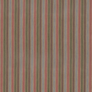 Mulberry Fabric Shepton Stripe Plum/Green