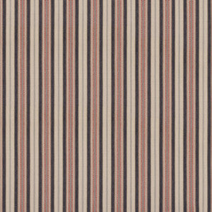 Mulberry Fabric Shelter Stripe Indigo/Red