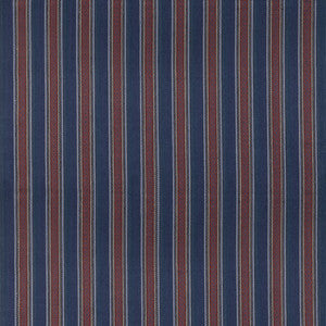 Mulberry Fabric Barrington Stripe Indigo/Red