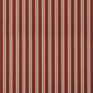 Mulberry Fabric Starboard Stripe Red/Indigo