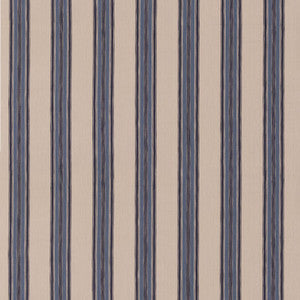 Mulberry Fabric Falmouth Stripe Indigo