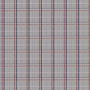 Mulberry Fabric Ocean Check Blue