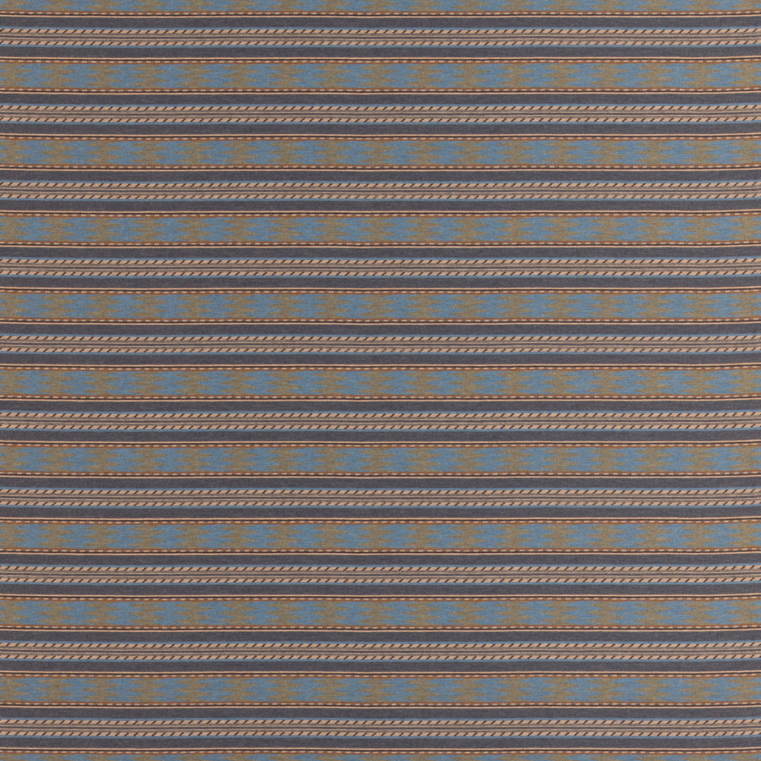 Mulberry Fabric Inveraray - Charcoal/Blue
