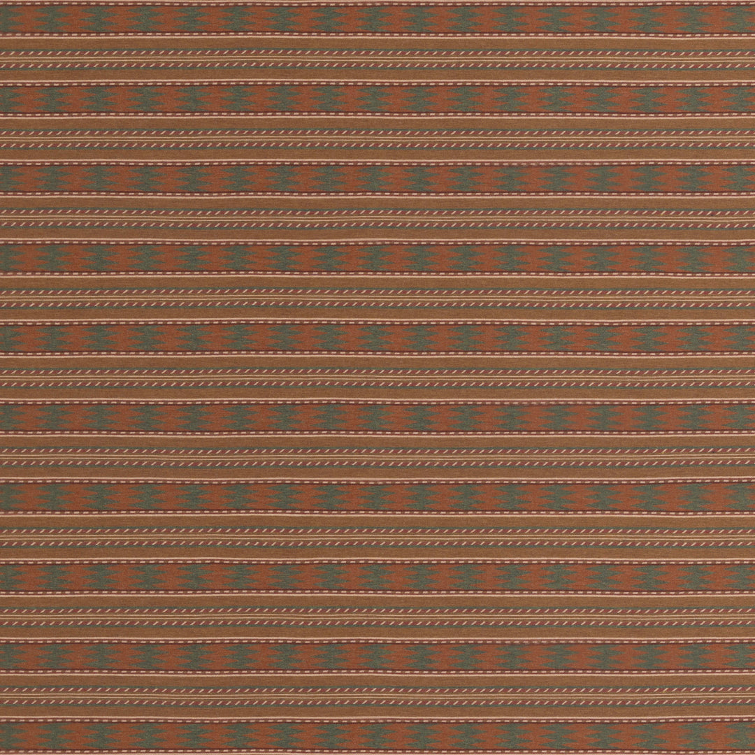 Mulberry Fabric Inveraray - Russet/Green