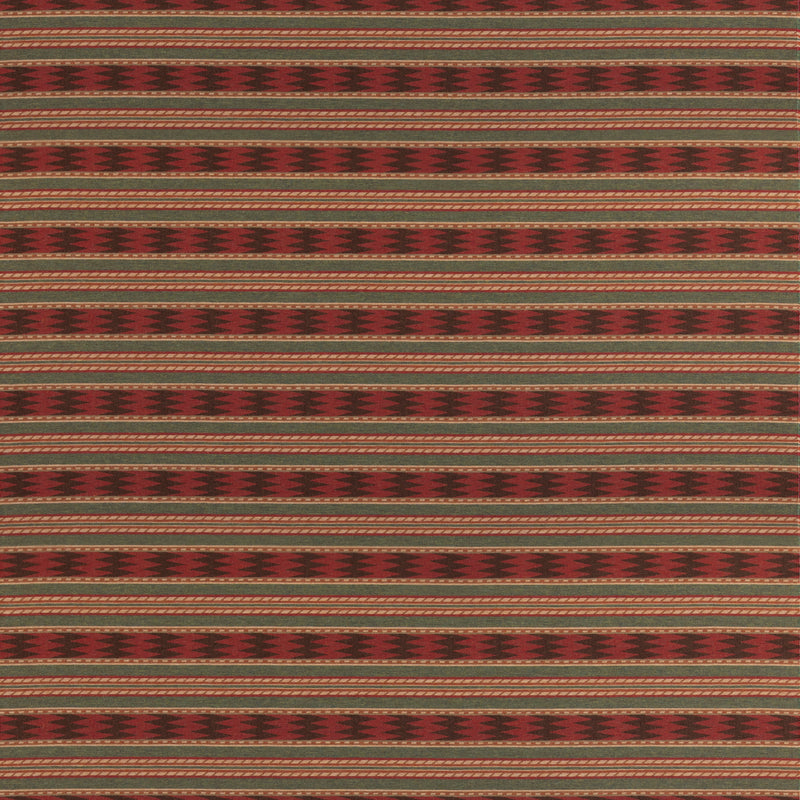 Mulberry Fabric Inveraray - Red/Green