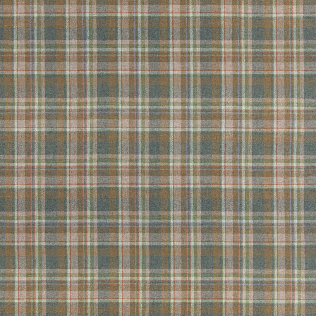 Mulberry Fabric Lindisfarne Plaid - Lovat