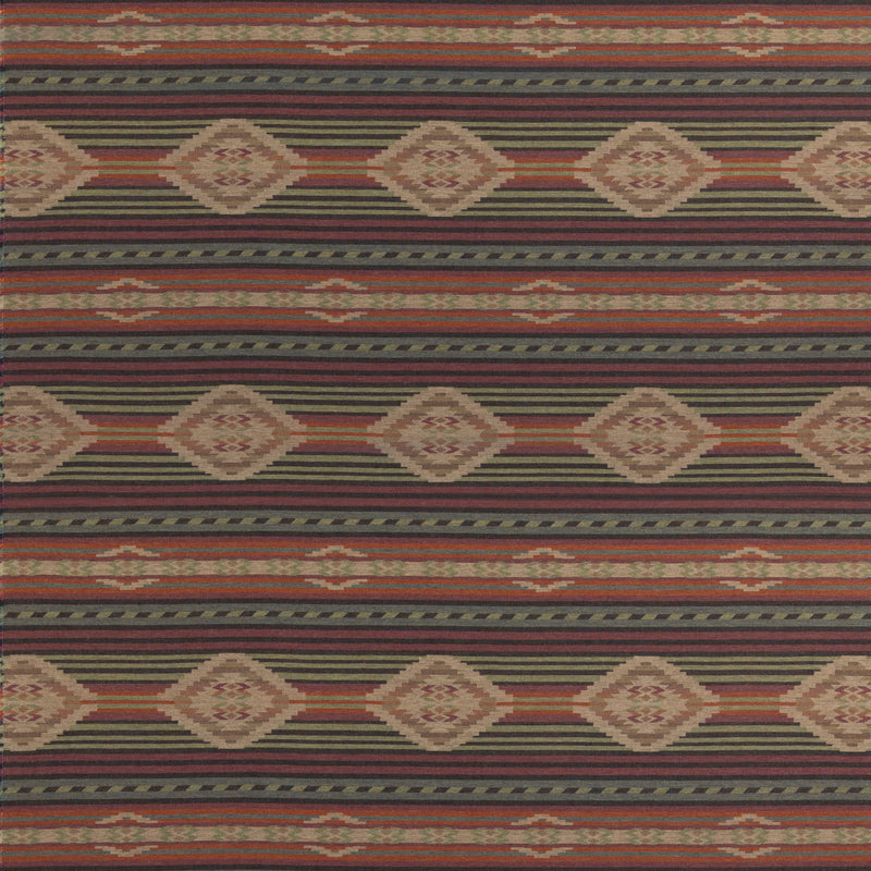 Mulberry Fabric Harlech - Plum/Green