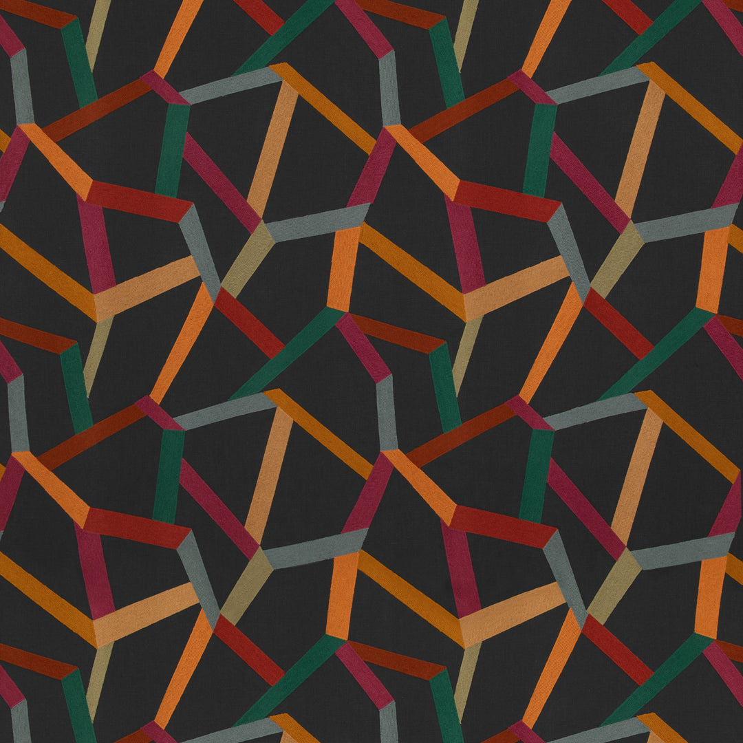 Mulberry Fabric Beltane - Midnight Blue