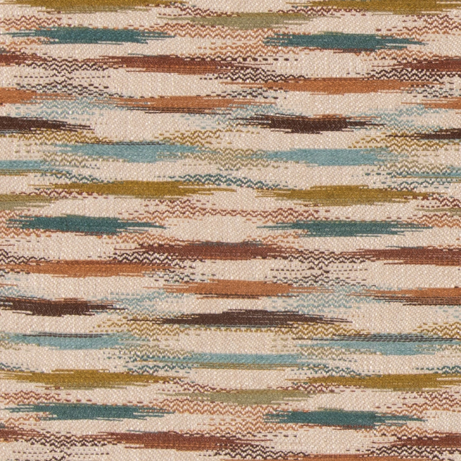 Mulberry Fabric Felbrigg - Teal/Chestnut