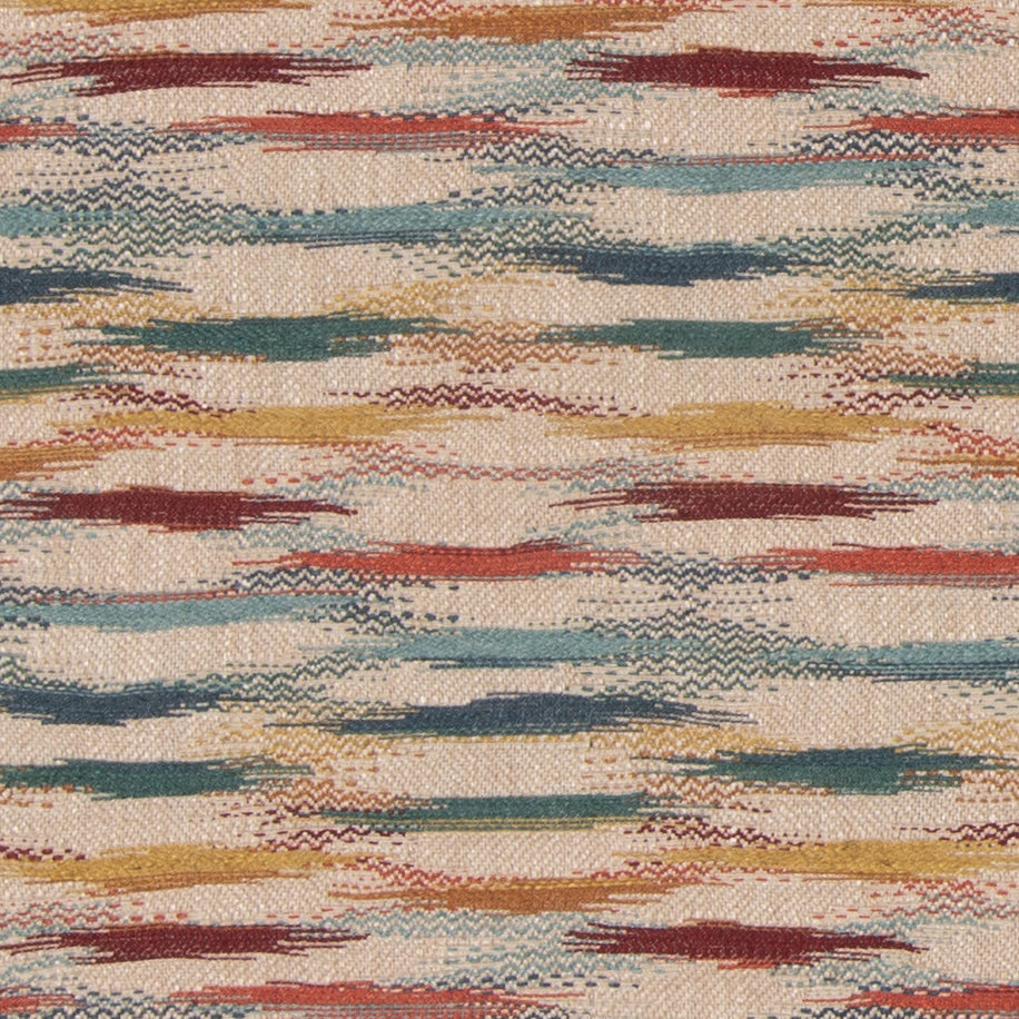 Mulberry Fabric Felbrigg - Teal/Spice