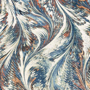 Magnolia Fabric Feathers Jazzy
