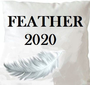 Feather 2020 Insert 20X20 by Norbar Designer Fabric PILLOW INSERT - Swanky Fabrics -