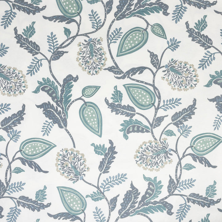 Federal 2 Jasmine by Stout Designer Fabric RAINBOW LIBRARY GLACIER/LAGOON 100%COT INDIA MARTINDALE WEAR TEST (40 000 CIRCULAR RUBS) Horizontal: 18.000 and Vertical: 20.750 56 in - Swanky Fabrics -