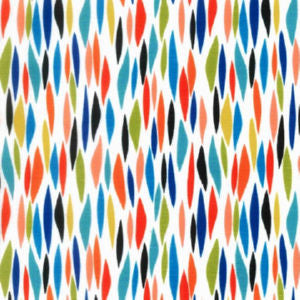 Felix Black by Norbar Designer Fabric PRISM CARNIVAL 100% POLYESTER CHINA 7"V 7"H 57 - Swanky Fabrics -