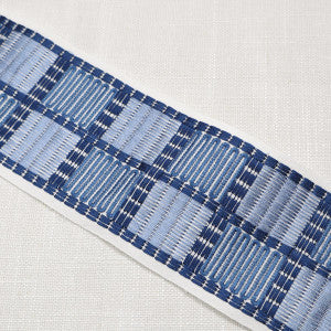 Magnolia Trim Fenci Emb Tape Blues