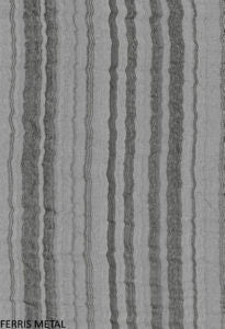 Ferris Metal 85 by Norbar Designer Fabric SHEER PASSION 100% POLYESTER TURKEY 118 - Swanky Fabrics -