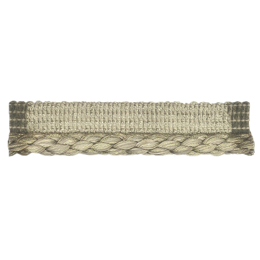 Fess 3 Mushroom by Stout Designer Trim MOONDUST TRIM 58%SVI 32%LIN 10%MTL ITALY MARTINDALE WEAR TEST (24 000 CIRCULAR RUBS) Horizontal: 0.000 and Vertical: 0.000 0.38 in - Swanky Fabrics -