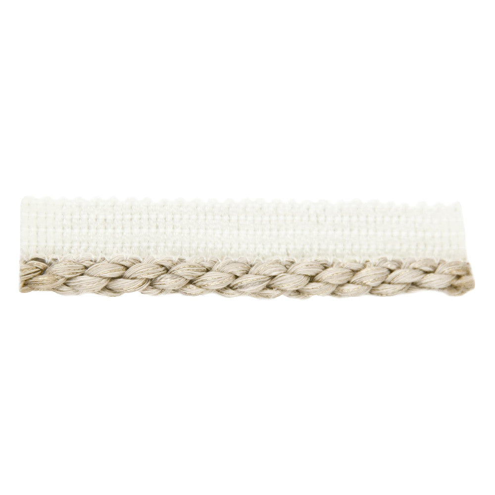 Fess 4 Marble by Stout Designer Trim MOONDUST TRIM 58%SVI 32%LIN 10%MTL ITALY </p><p>Repeat: 0 0.38 in - Swanky Fabrics -