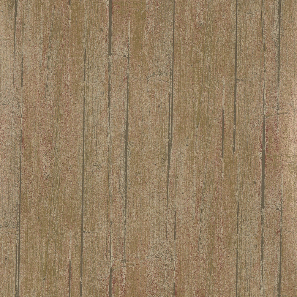Wood Panel Rust by Mulberry Designer Wallcovering BOHEMIAN ROMANCE PAPER - 100% United Kingdom Horizontal: and Vertical: 20.488 20.488 - Swanky Fabrics -
