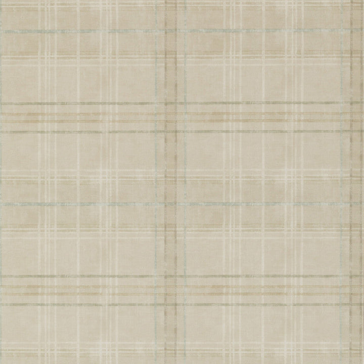 Shetland Plaid Stone by Mulberry Wallcovering Mulberry Wallcovering Shetland Plaid StoneWallcovering MODERN COUNTRY NON WOVEN - 100% United Kingdom </p><p>Repeat: H: 26.989, V: 12.608 26.989 - Fabric Carolina -