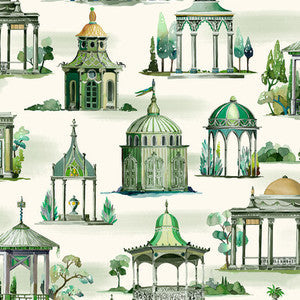 Mulberry Wallpaper Follies Emerald