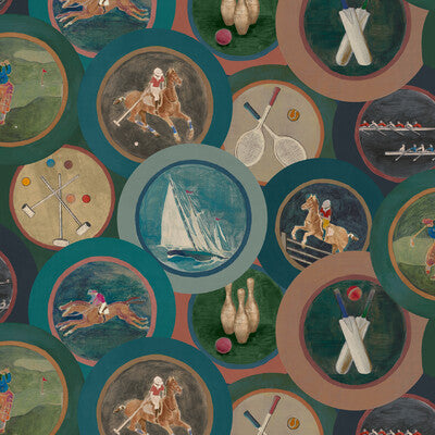 FG095.R11.0 by Mulberry Wallcovering Mulberry Wallcovering FG095.R11.0Wallcovering ICONS WALLPAPERS NON WOVEN - 100% United Kingdom </p><p>Repeat: H: , V: 19.7 27.58 - Fabric Carolina -