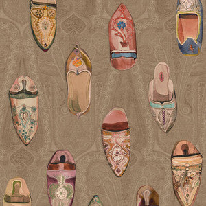 Mulberry Wallpaper Babouches Antique