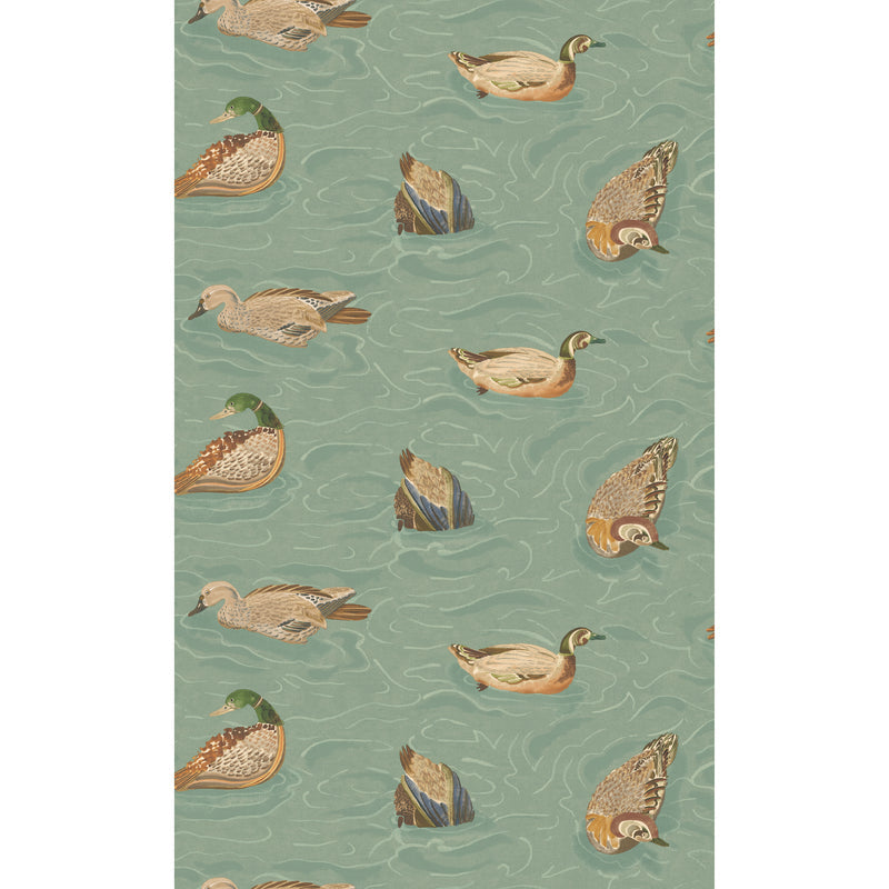 Mulberry Wallcovering Teal