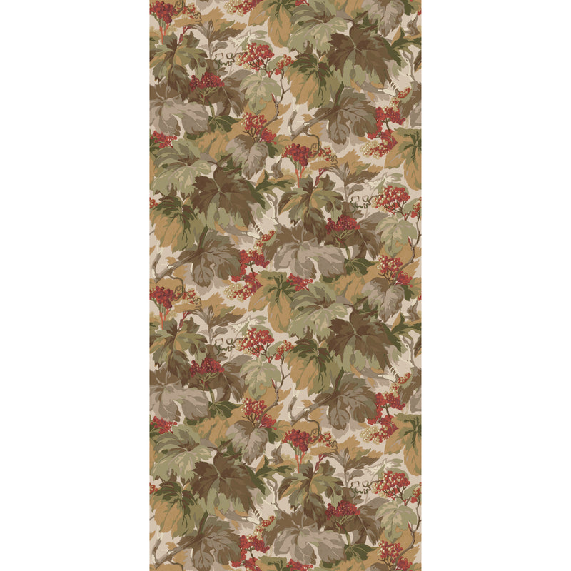 Mulberry Wallcovering Red/Green