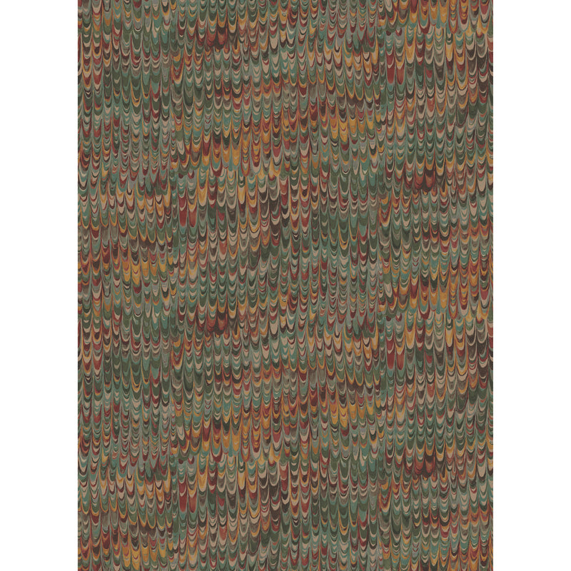Mulberry Wallcovering Red/Green